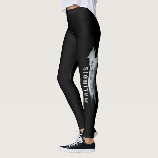 Malinois - belgisk herde - Mechelaar - Maligator Leggings (Vänster)