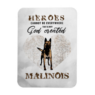 Malinois - belgisk herde - Mechelaar - Maligator Magnet