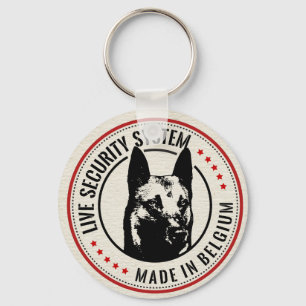 Malinois - belgisk herde - Mechelaar - Maligator Nyckelring