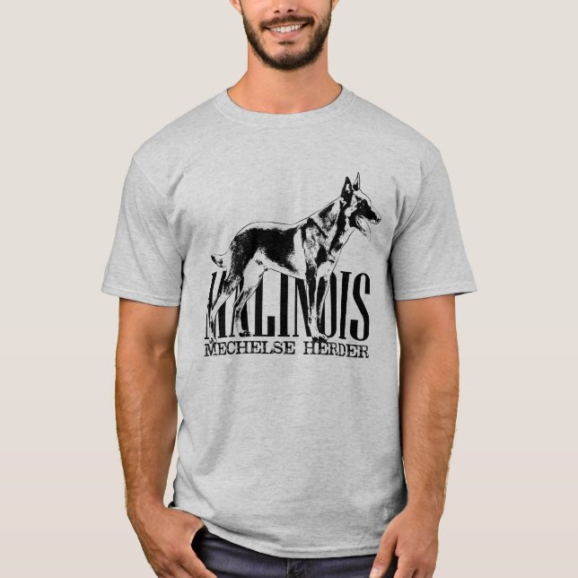 Malinois belgisk herde - Mechelaar T Shirt (Framsida)