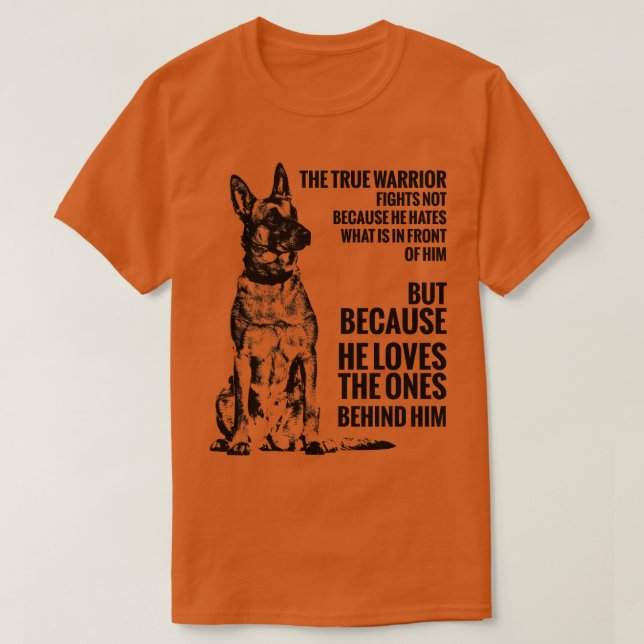 Malinois belgisk shepherd Mechelaar (17) T Shirt (Design framsida)