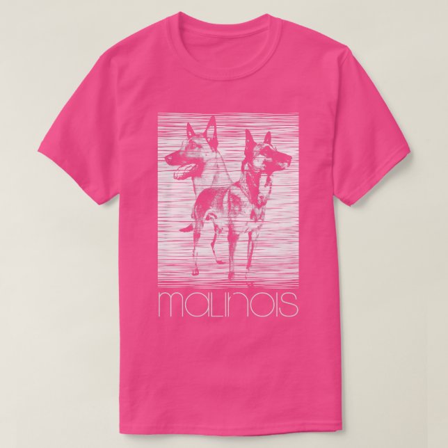 Malinois belgisk shepherd Mechelaar Maligator (1) T Shirt (Design framsida)