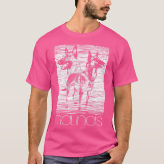 Malinois belgisk shepherd Mechelaar Maligator (1) T Shirt