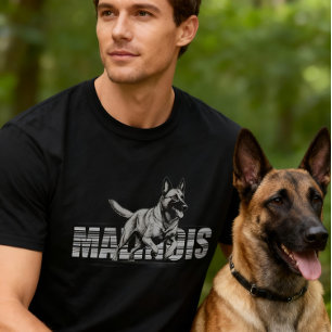 Malinois - belgisk shepherd -Mechelaar T Shirt