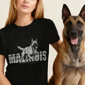 Malinois - belgisk shepherd -Mechelaar T Shirt