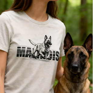 Malinois - belgisk shepherd -Mechelaar T Shirt
