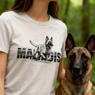 Malinois - belgisk shepherd -Mechelaar T Shirt