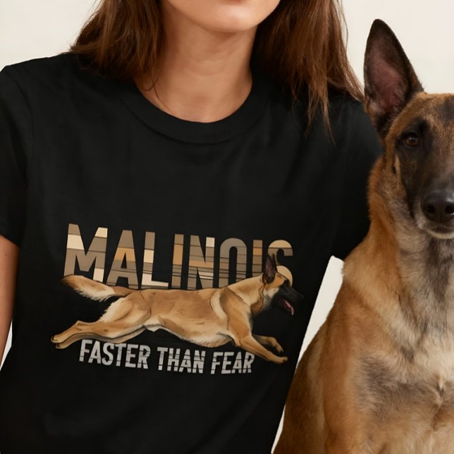 Malinois - belgisk shepherd -Mechelaar T Shirt (Skapare uppladdad)