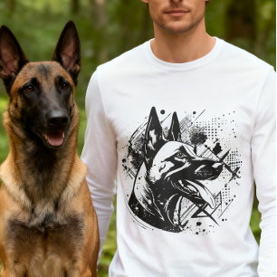 Malinois - belgisk shepherd -Mechelaar T Shirt