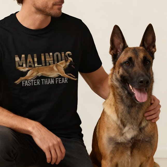 Malinois - belgisk shepherd -Mechelaar T Shirt (Skapare uppladdad)