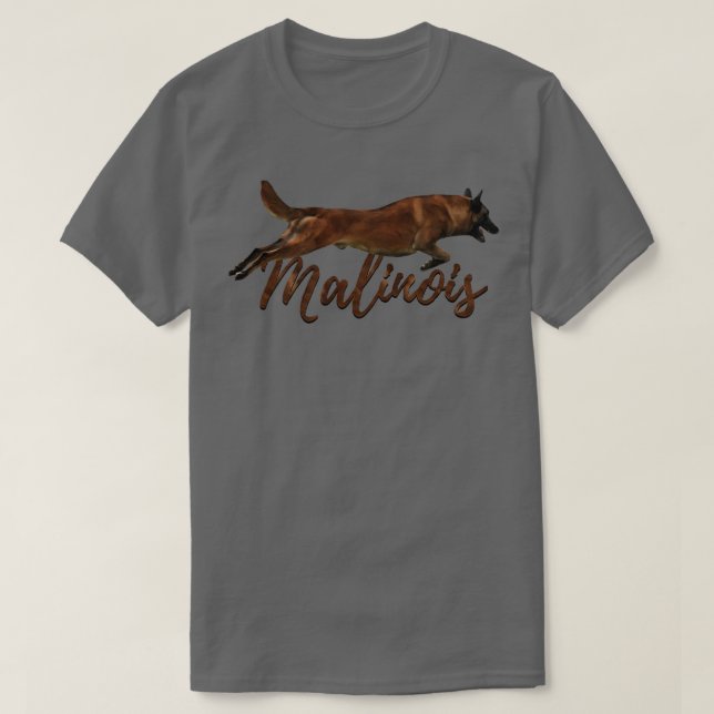 Malinois belgisk shepherd Mechelaar T Shirt (Design framsida)