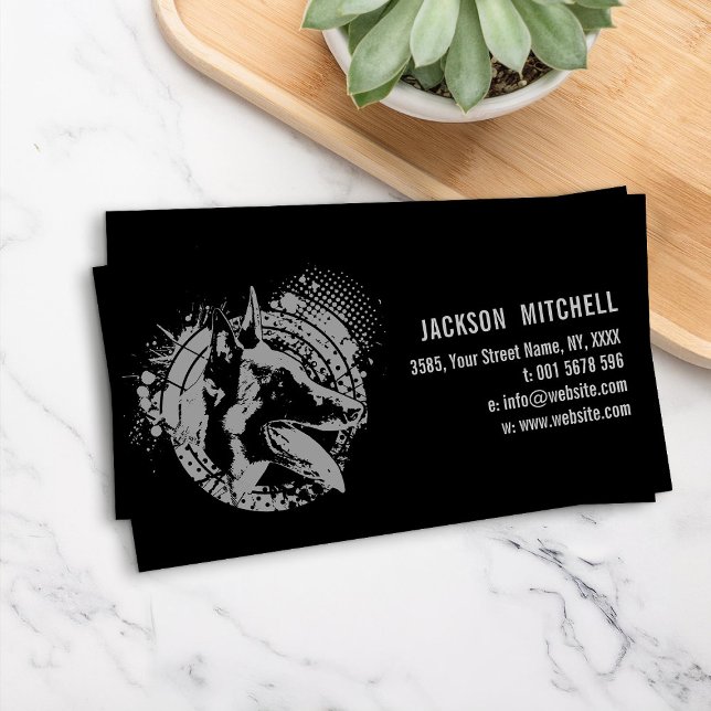 Malinois - belgisk shepherd -Mechelaar Visitkort (Skapare uppladdad)