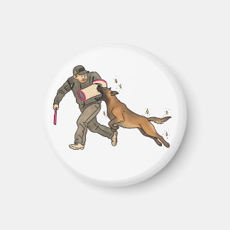 Malinois bettarbete magnet