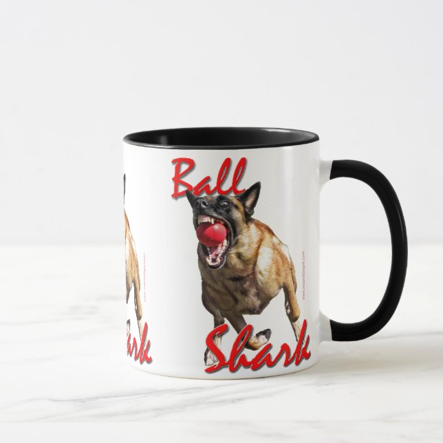 Malinois bollhaj 2 mugg (Höger)