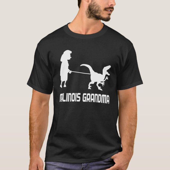 Malinois Grandma T Shirt (Framsida)