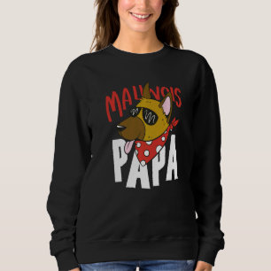 Malinois Hund belgisk shepherd Sunglasses Pappa T Shirt