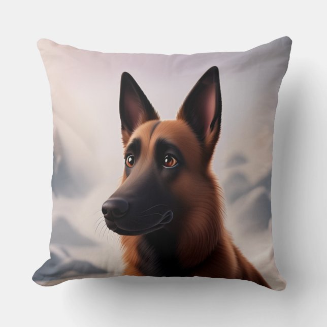 Malinois Hund Kudde (Framsida)