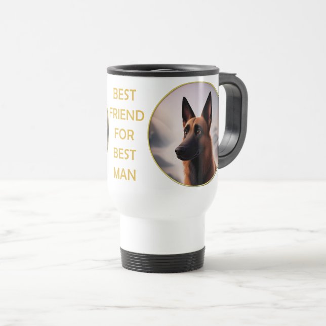 Malinois Hund Resemugg (Framsida höger)