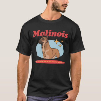 Malinois Hundar Belgiska Malinois Hundägare kompis T Shirt