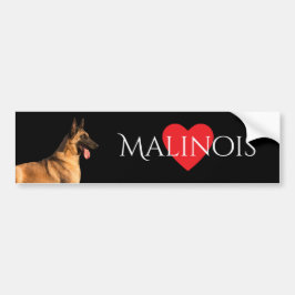 Malinois hundbildekal bildekal