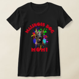 Malinois Mamma Hund älskare Bästa Hund Mamma T Shirt
