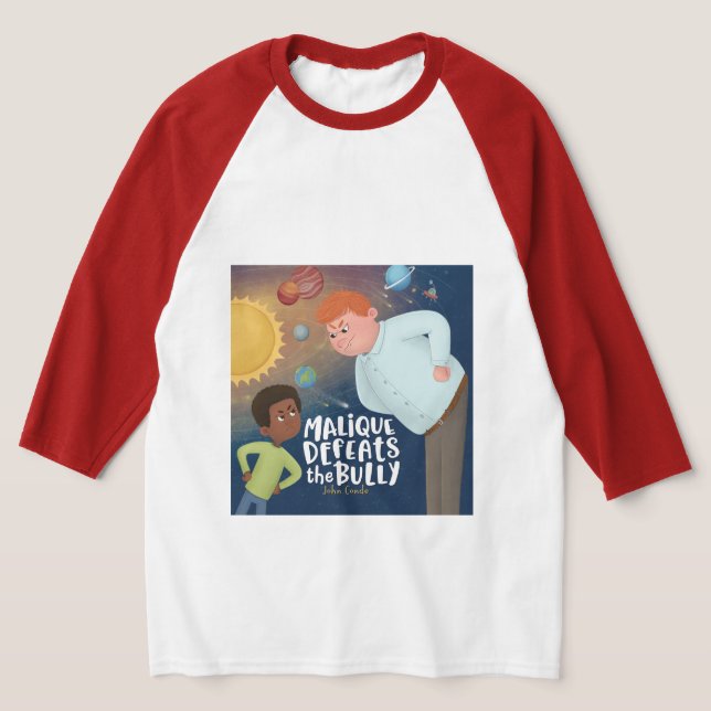 Malique Defeats the Bully T Shirt (Laydown)