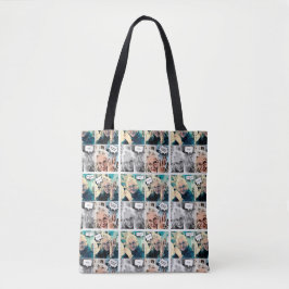 Malka Tile Tote Tygkasse