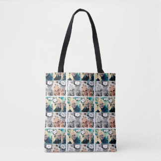 Malka Tile Tote Tygkasse