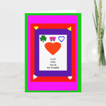 Mall 1 Valentine Card1a MUSEUM Zazzle-gåva