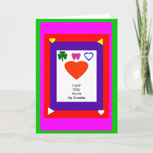 Mall 1 Valentine Card1a MUSEUM Zazzle-gåva