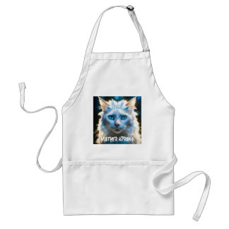 Mall Aprons för mor-lyxkattor Förkläde
