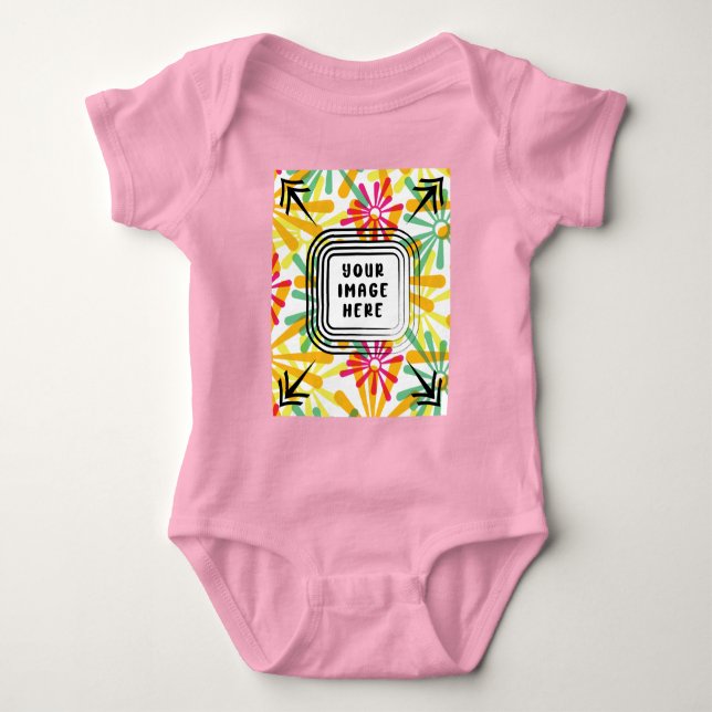 Mall Baby Jersey-bodysuit T Shirt (Framsida)