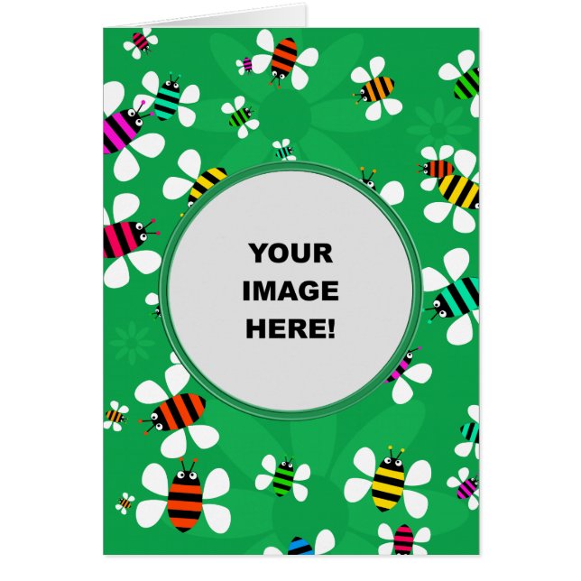 Mall, Bee Gräns Hälsningskort (Framsidan)