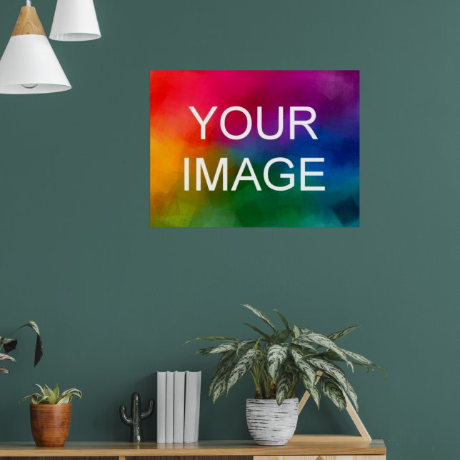 Mall Bröllop Familj Event Foto Hög Kvalitet Poster (Vardagsrum 1)