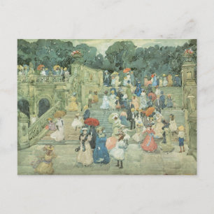 Mall, Centralparken av Maurice Prendergast Vykort