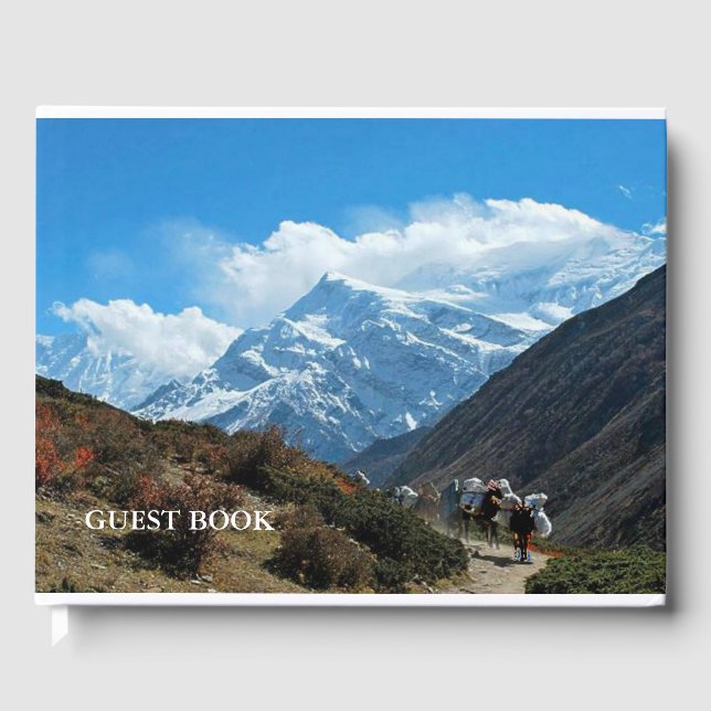 MALL DIY change färg lägg till bild text färg Gästböcker (Framsida)