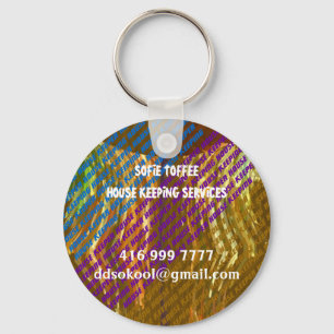 Mall : DIY Ersätt EGEN TEXT i bild Nyckelring