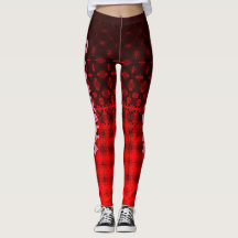 Mall DIY Red Patterned Design