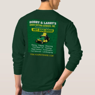 Mall Dri för skärning av gräs i landskapsvikt T Shirt