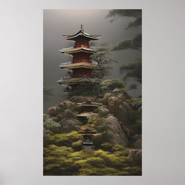 Mall - Färgmålning Poster (Framsidan)