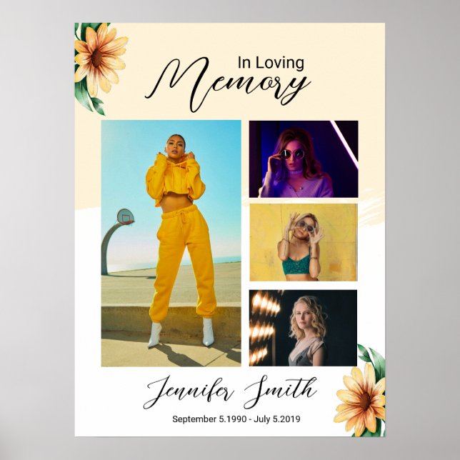 Mall för allmän välkomstsignatur poster (Framsidan)