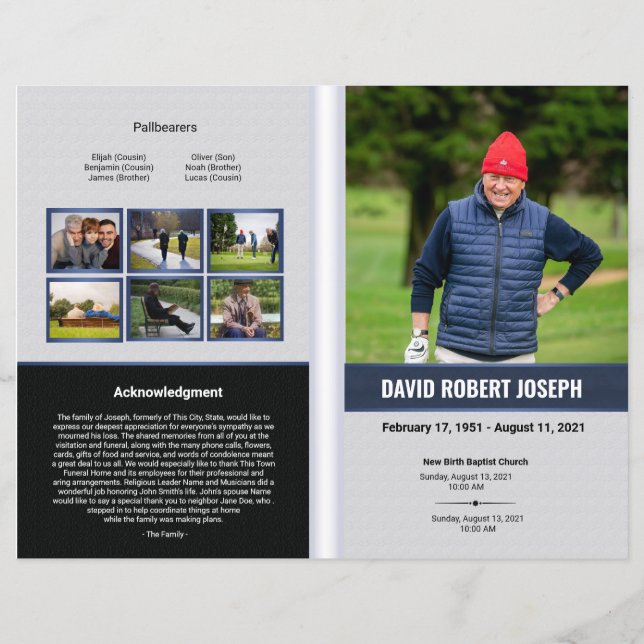 Mall för allmänt program (Framsida)