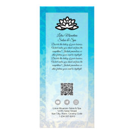 Mall för Anpassade-medarbetarkort, Ombre Salon Spa Reklamkort