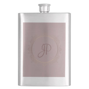 Mall för Anpassade Monogram Elegant Ro Guld Fickplunta