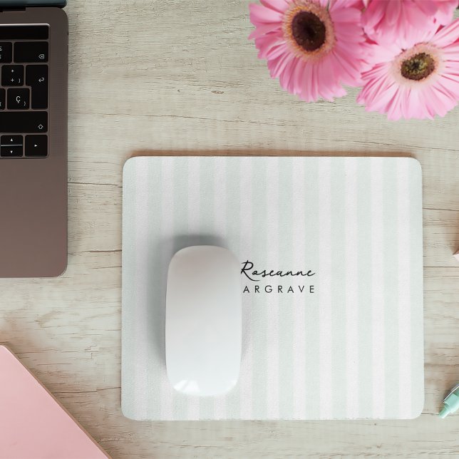 Mall för anpassade Namn & Rand Mousepad Musmatta (Skapare uppladdad)