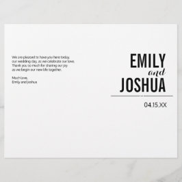 Mall för Anpassningsbar av Ceremony-programmet Brö