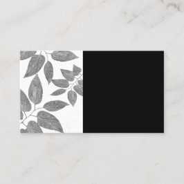 mall för anpassningsbar av naturart-konst i affärs visitkort