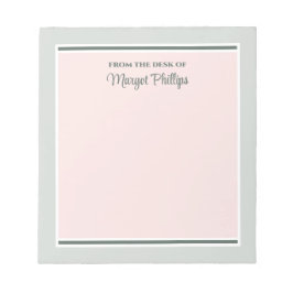 Mall för Anteckningsblock av rosa och övertoning