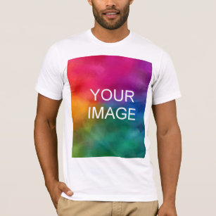 Mall för att lägga till bildLogotyp i anpassningsb T Shirt