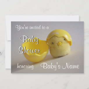 Mall för Baby Shower Inbjudan